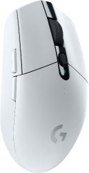 305 LIGHTSPEED Wireless Gaming Mouse, Hero 12K Sensor, 12,000 DPI, Lightweight, 6 Programmable Buttons, 250H Battery Life, On-Board Memory, Pc/Mac - White