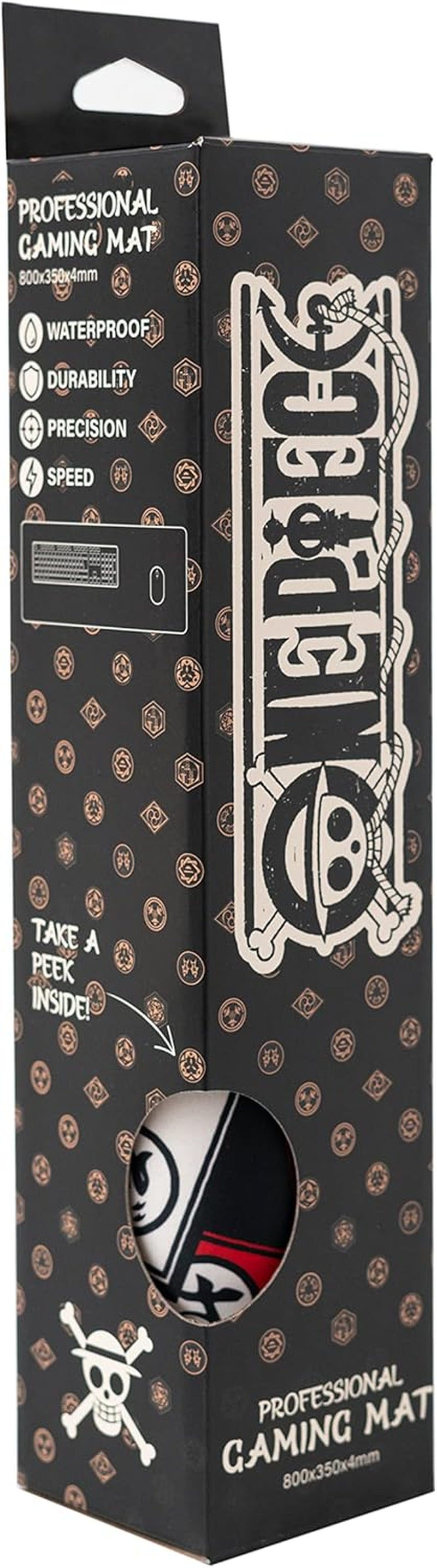 One Piece XXL Mouse Pad - Desk Pad - 31.5" X 13.78" Non-Slip Rubber Base, Gaming Mouse Pad, Keyboard Mouse Mat - Manga Gifts
