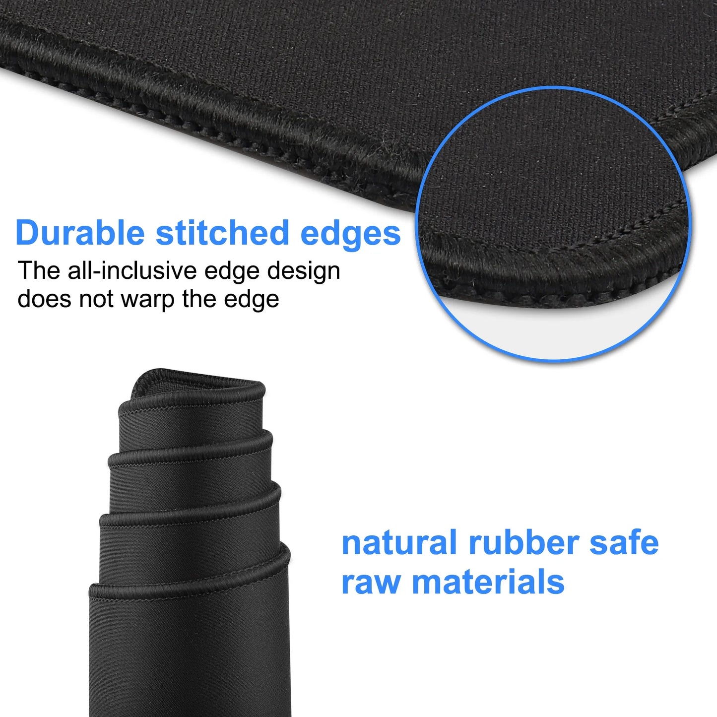 XXL Professional Gaming Mouse Pad & Computer Non-Slip Black Gaming Mouse Mat-90X40 Black01